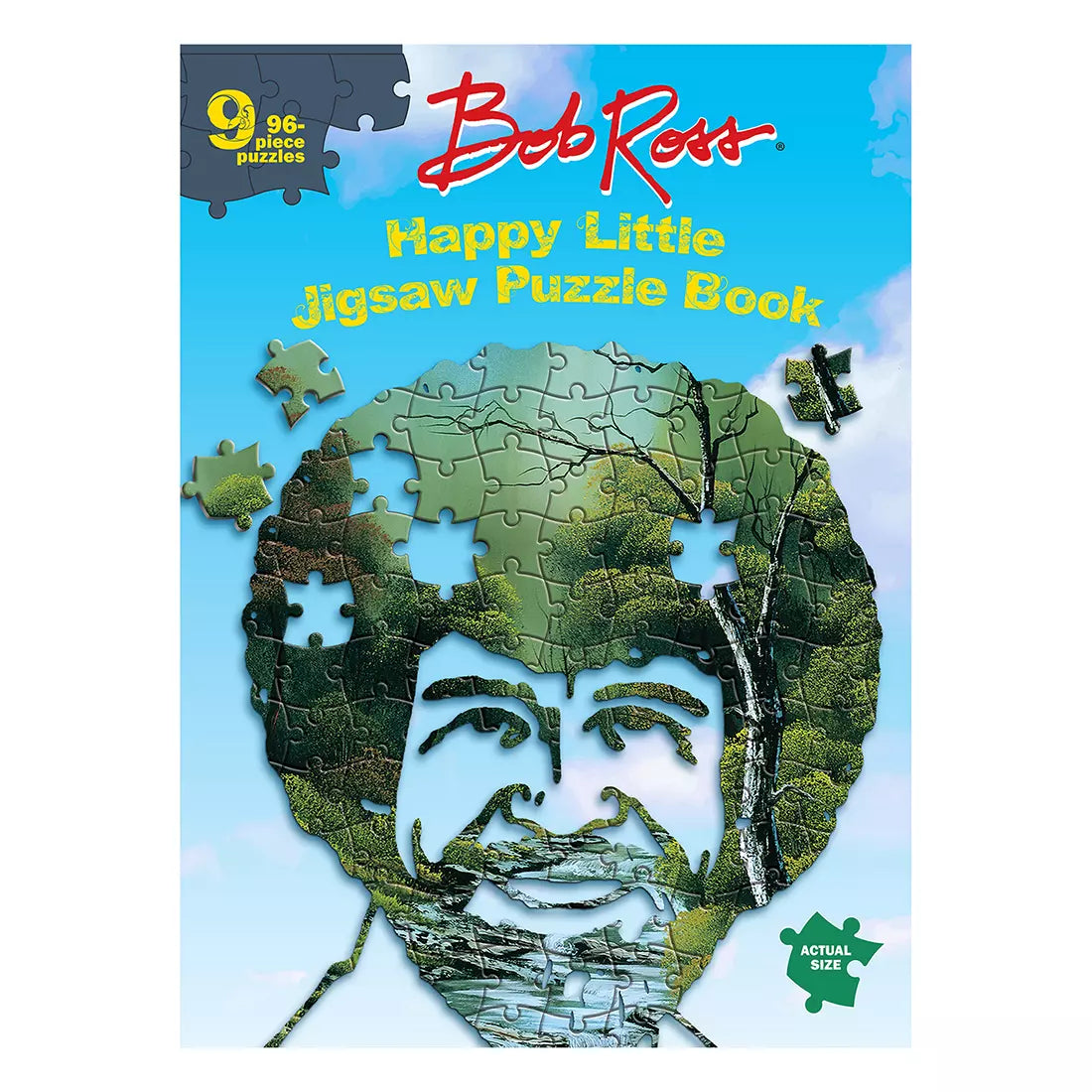 Happy Little Jigsaw Puzzle Book Bob Ross