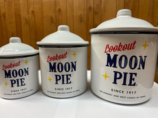 MoonPie Canisters Set of Three