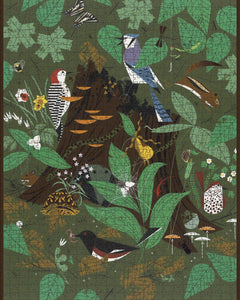 "Woodland Wonders" puzzle by Pomegranate