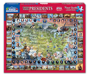 "United States Presidents" puzzle by White Mountain