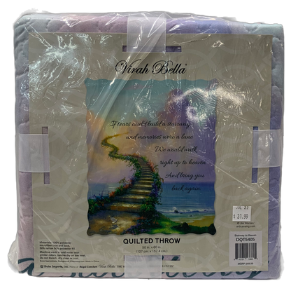 Stairway to Heaven Quilted Throw